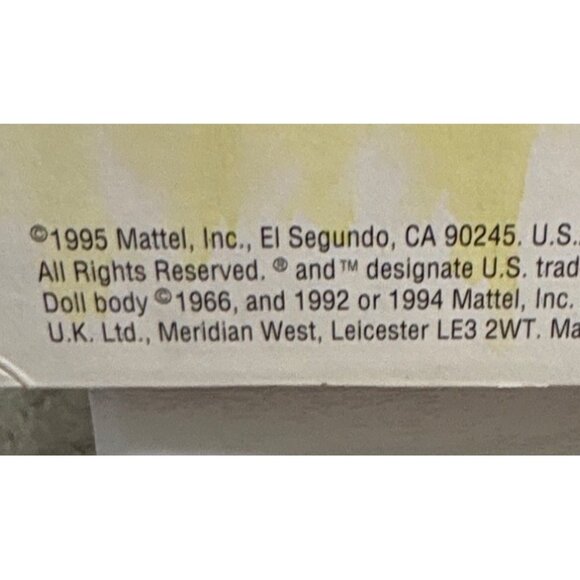 Spring Blossom Barbie Doll Special Edition Avon Exclusive 1995 Mattel - Picture 8 of 15